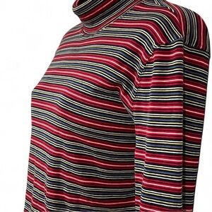 Jones New York Multicolor Striped Top
